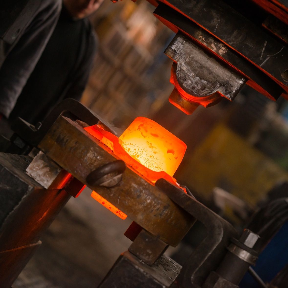 Hot-forging